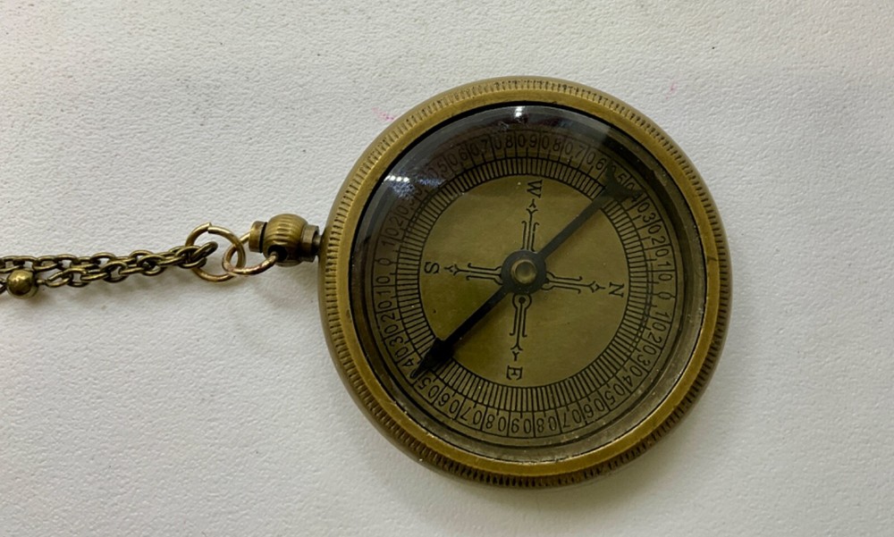 CZ30 Antique Solid Brass Magnetic Compass Nautical