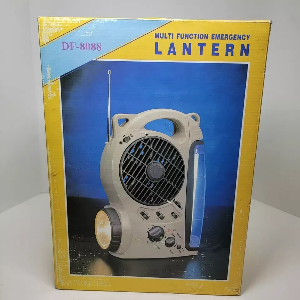 DF-8088 MULTI FUNCTIONAL EMERGENCY LANTERN=Flashlight with AM/FM