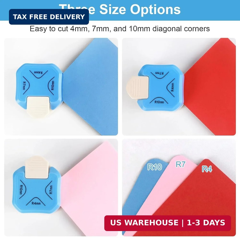 Paper Corner Rounder Punch, Punch Cutter for Blue