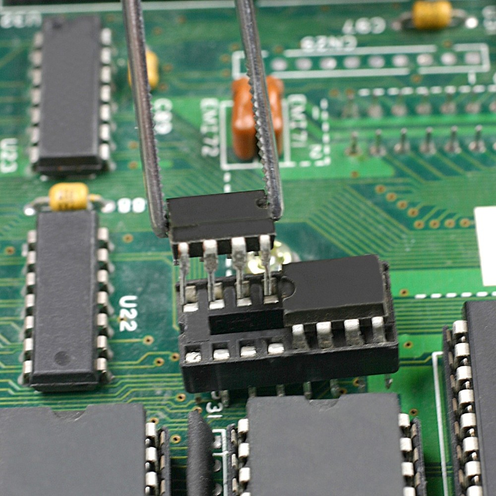 10 PCS 2.54mm Pitch 7.6mm Row IC Chip Socket Adapter