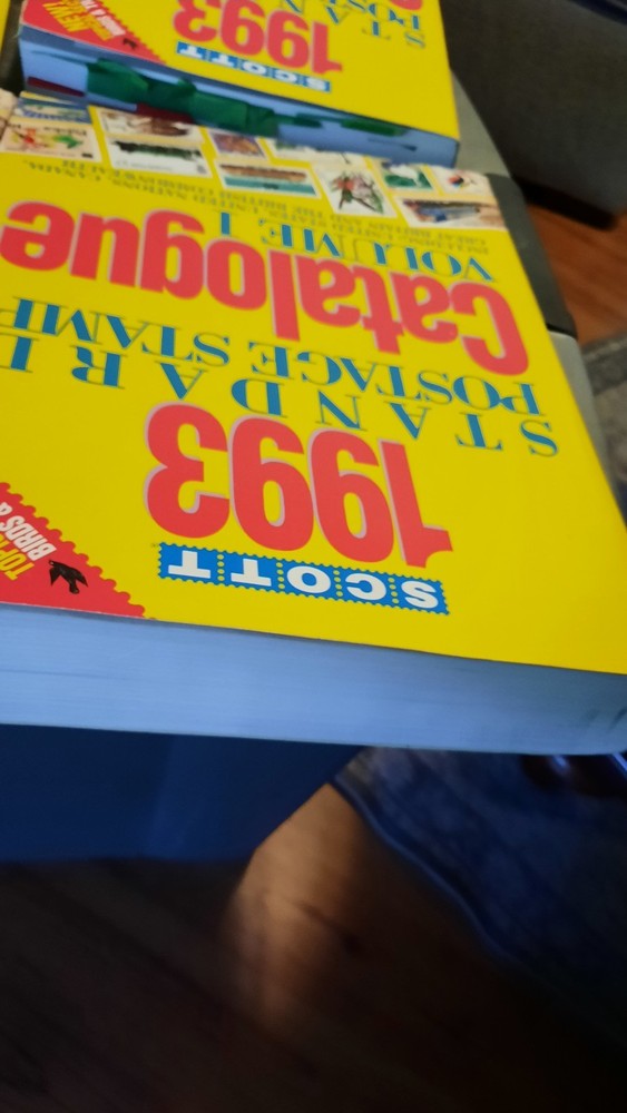 Scott Standard Postage Stamp Catalogue 1993 Vol 1-4