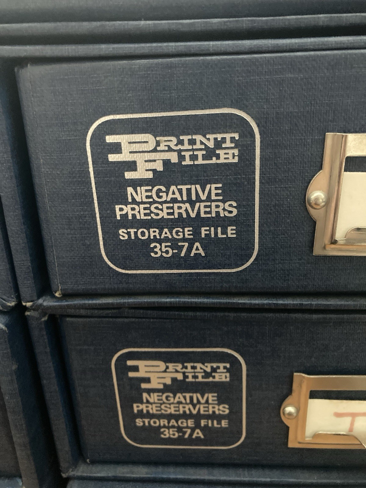 Print File 35mm Negative Preservers 35-7A Archival storage file box camera film