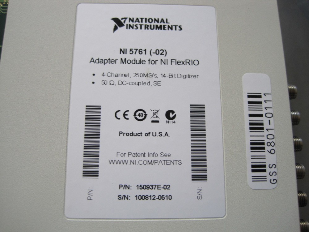 National Instrument NI 5761 (Adapter module)