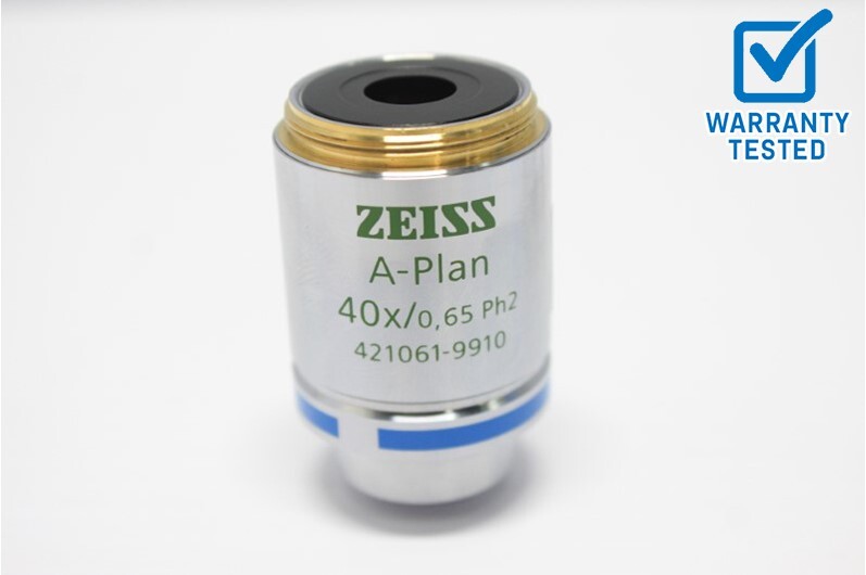 Zeiss A-Plan 40x/0.65 Ph2 Microscope Objective Unit 3 421061-9910