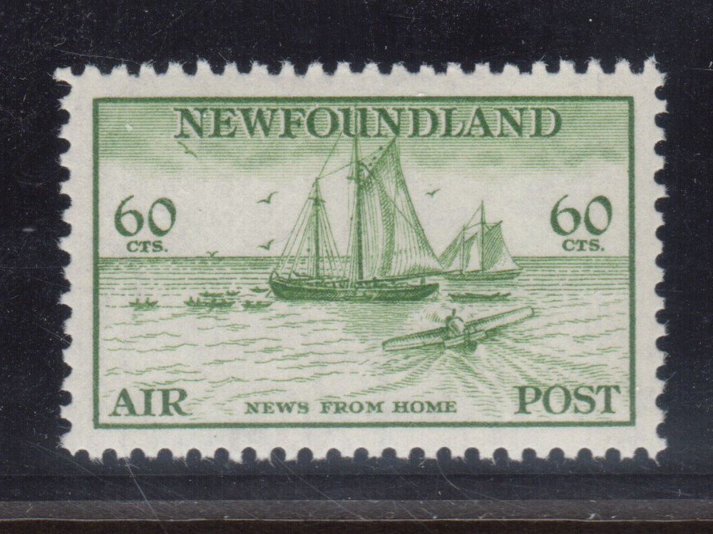 Newfoundland #C16 Extra Fine Never Hinged Gem