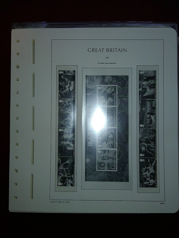 LIGHTHOUSE Commemorative Hingeless album pages Great Britain 2023 Used R2023