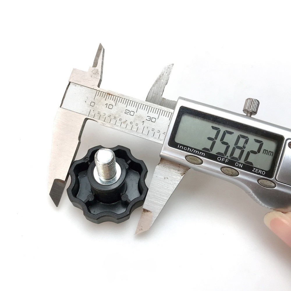 M8 Plastic Bolt with Integrated Twist Handle for Equipment Locking Function