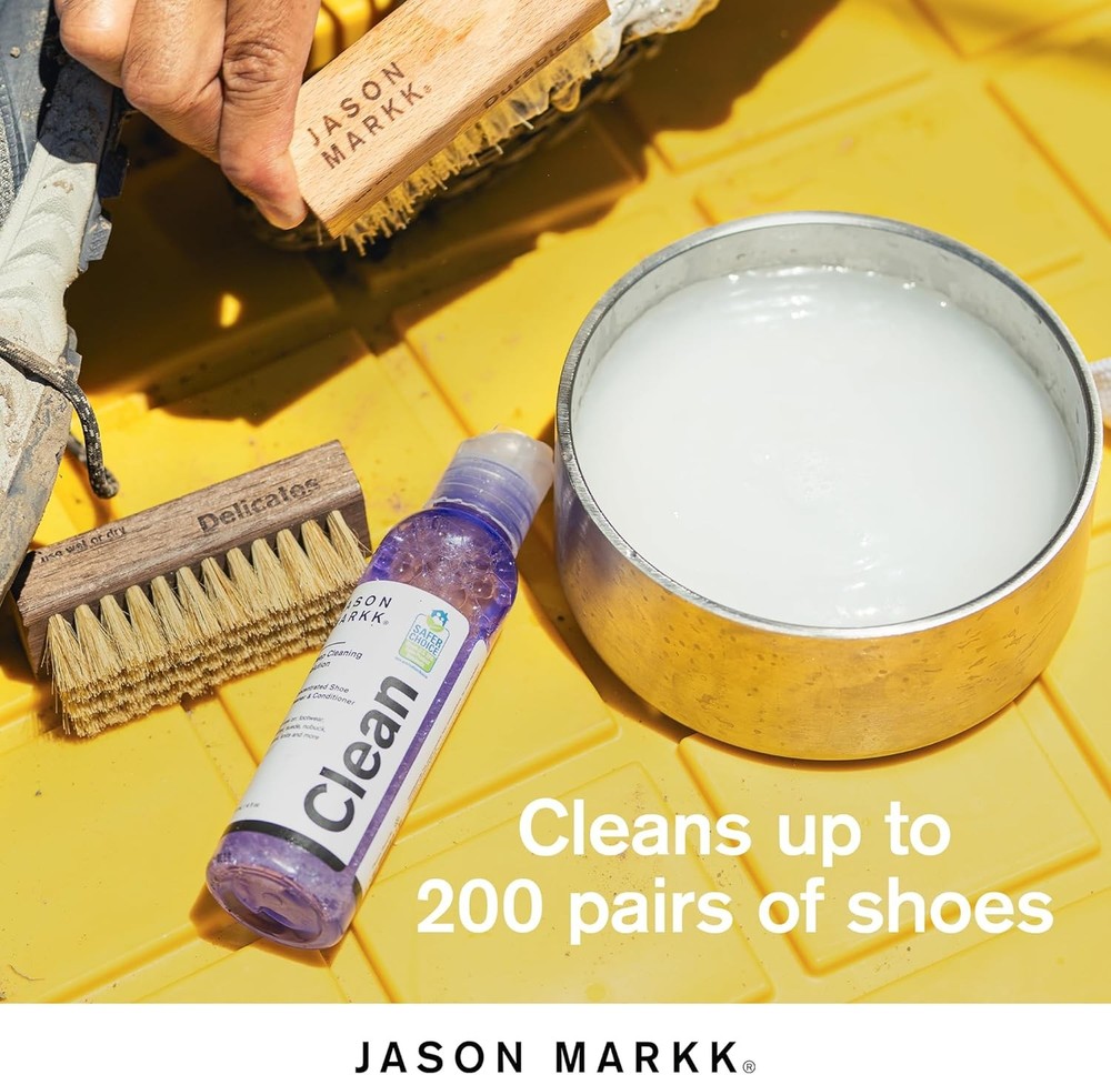 Jason Markk Unscented Biodegradable Deep Cleaning Solution, Shoe Cleaner, 8oz