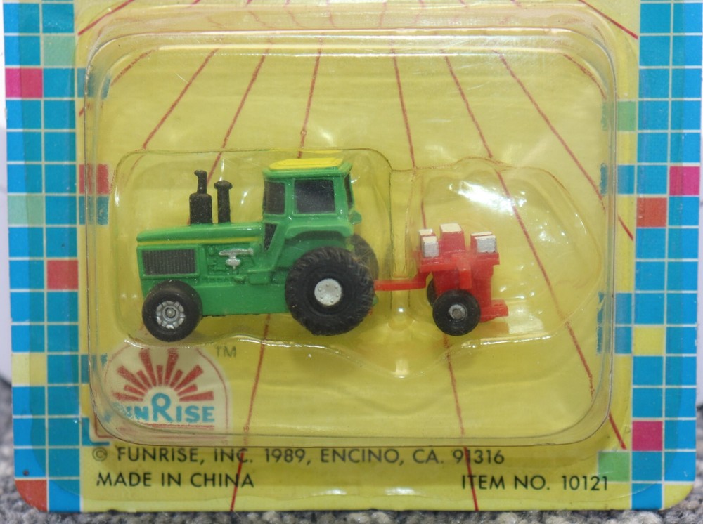 Micro Action Farm Tractors 1 Tractor with Implement New on Card