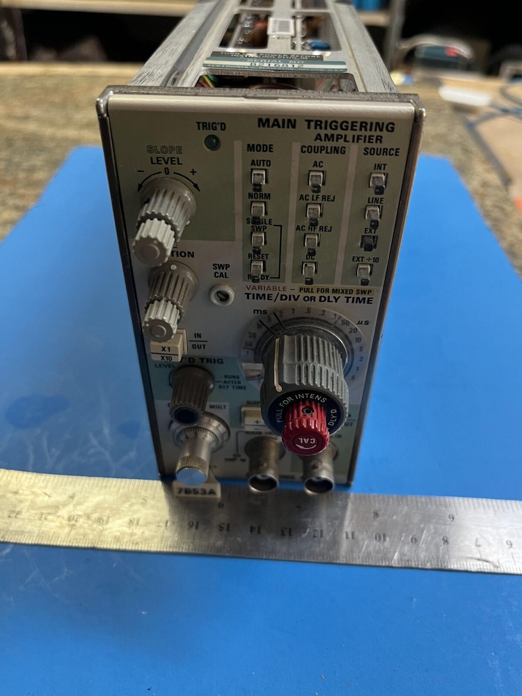 4EE  TEKTRONIX 7B53A Dual Time Base Plug In Compartment