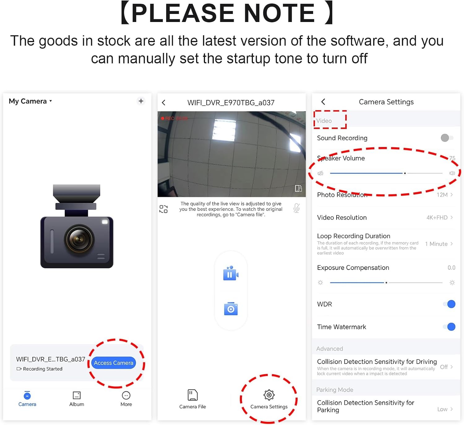 Mangoal Front 4K & Rear 1080P Dash Cam for Ford F150 F250/F350/F450 Super Duty