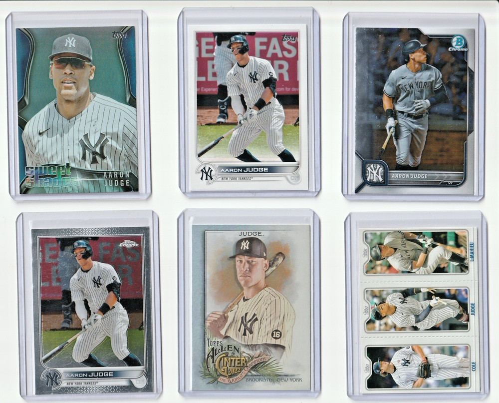 Aaron Judge Variations, Parallels, Inserts, and Base 2015-2025 - Pick Your Card!