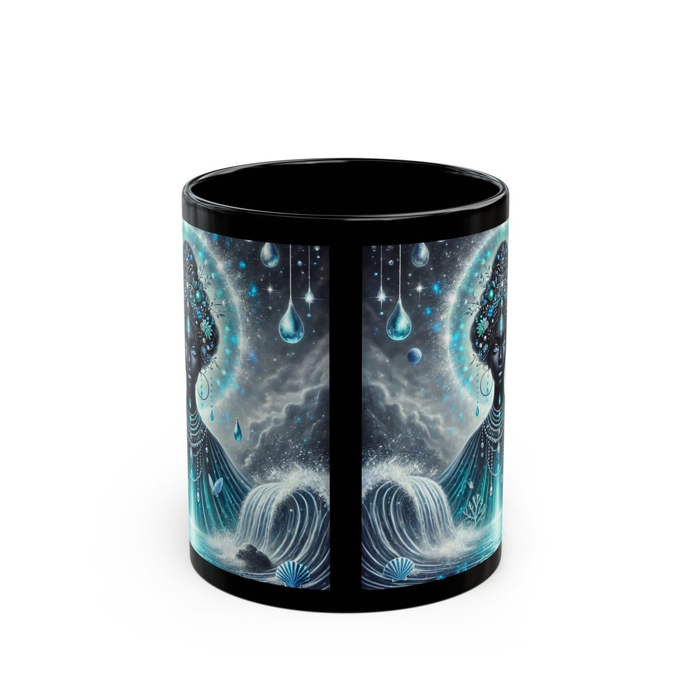 Water Goddess Mug, Ceramic Cup, Coffee Mug, Tea Cup, Drinkware, Kitchen Decor