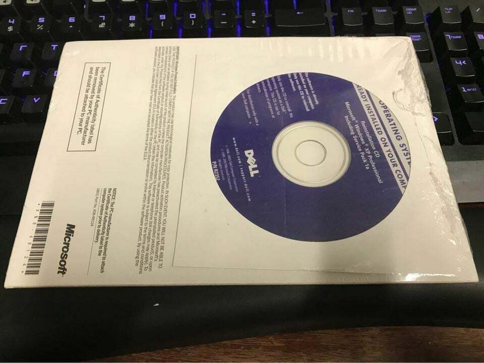 Dell Windows XP Professional SP1a Operating System Reinstallation CD 32-Bit