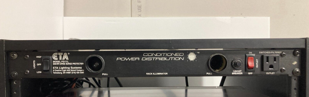 ETA PD11L rack mounted power conditioner