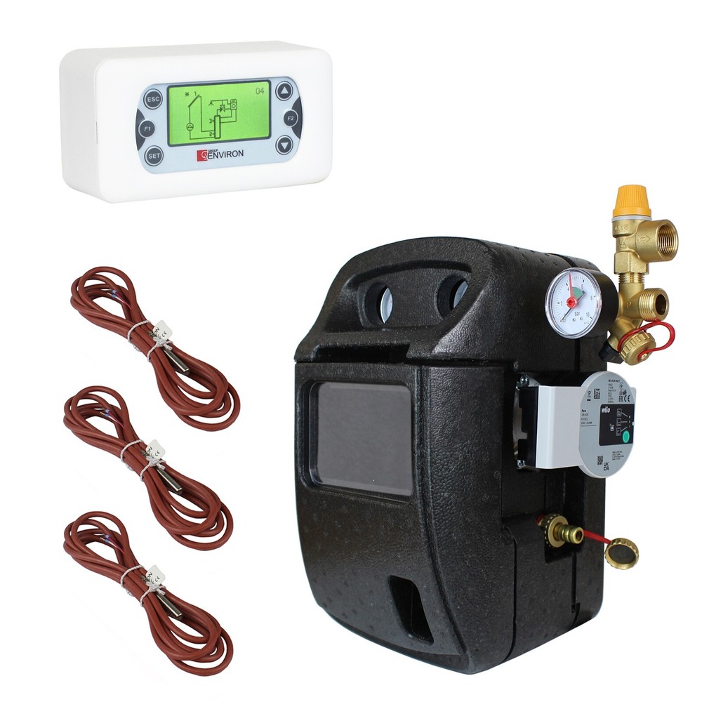 Two-Strand Solarstation Wilo Solar Pump Assembly Incl Solar Controller