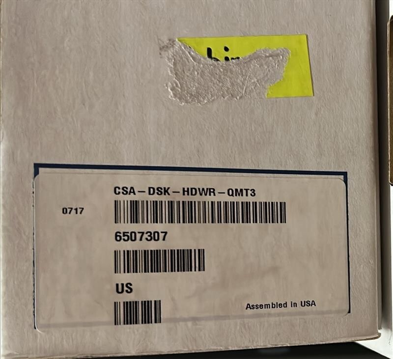 CRESTRON CSA-DSK-HDWR-QMT3 Hardware Sample Case 6507307