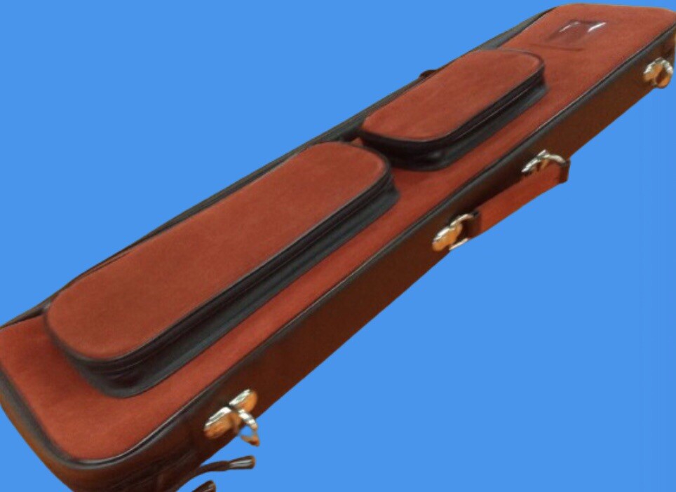 TRUJILLO CUE CASE 4x8 RED SUEDE
