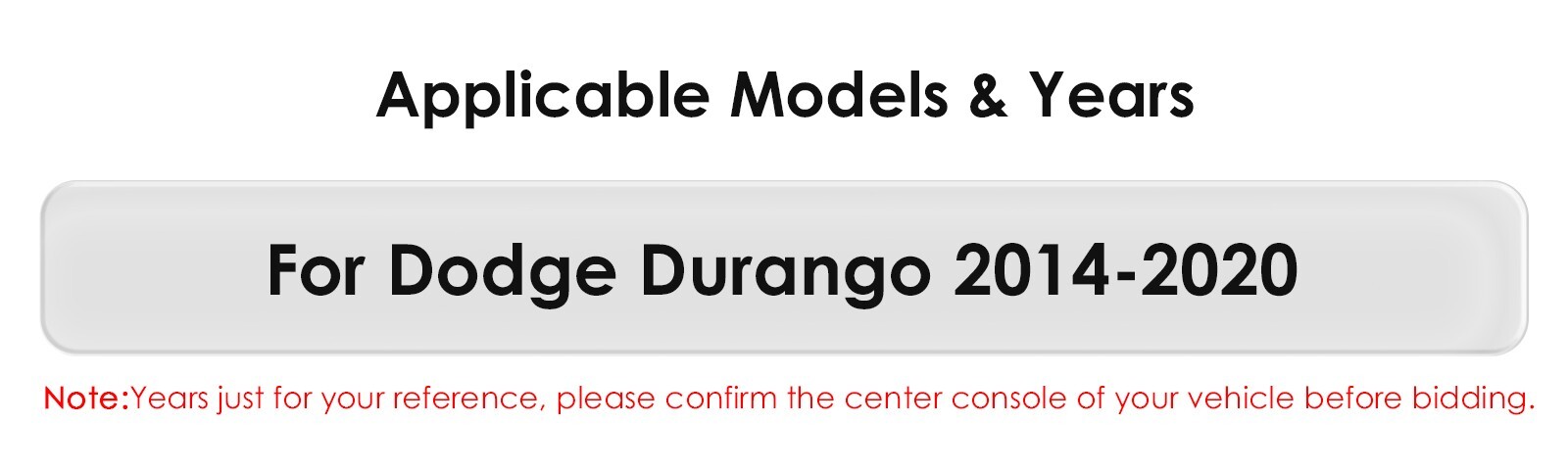 Apple Carplay Android 9.7" Car Stereo GPS Radio WiFi For DODGE Durango 2014-2020