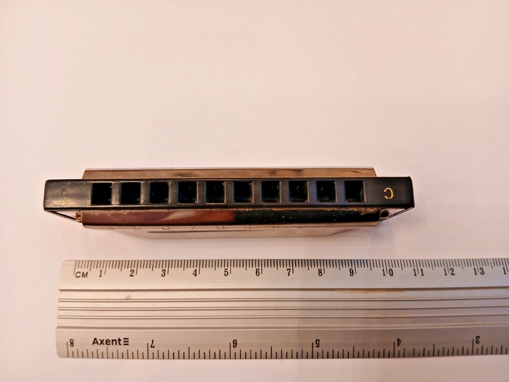 vintage harmonica
