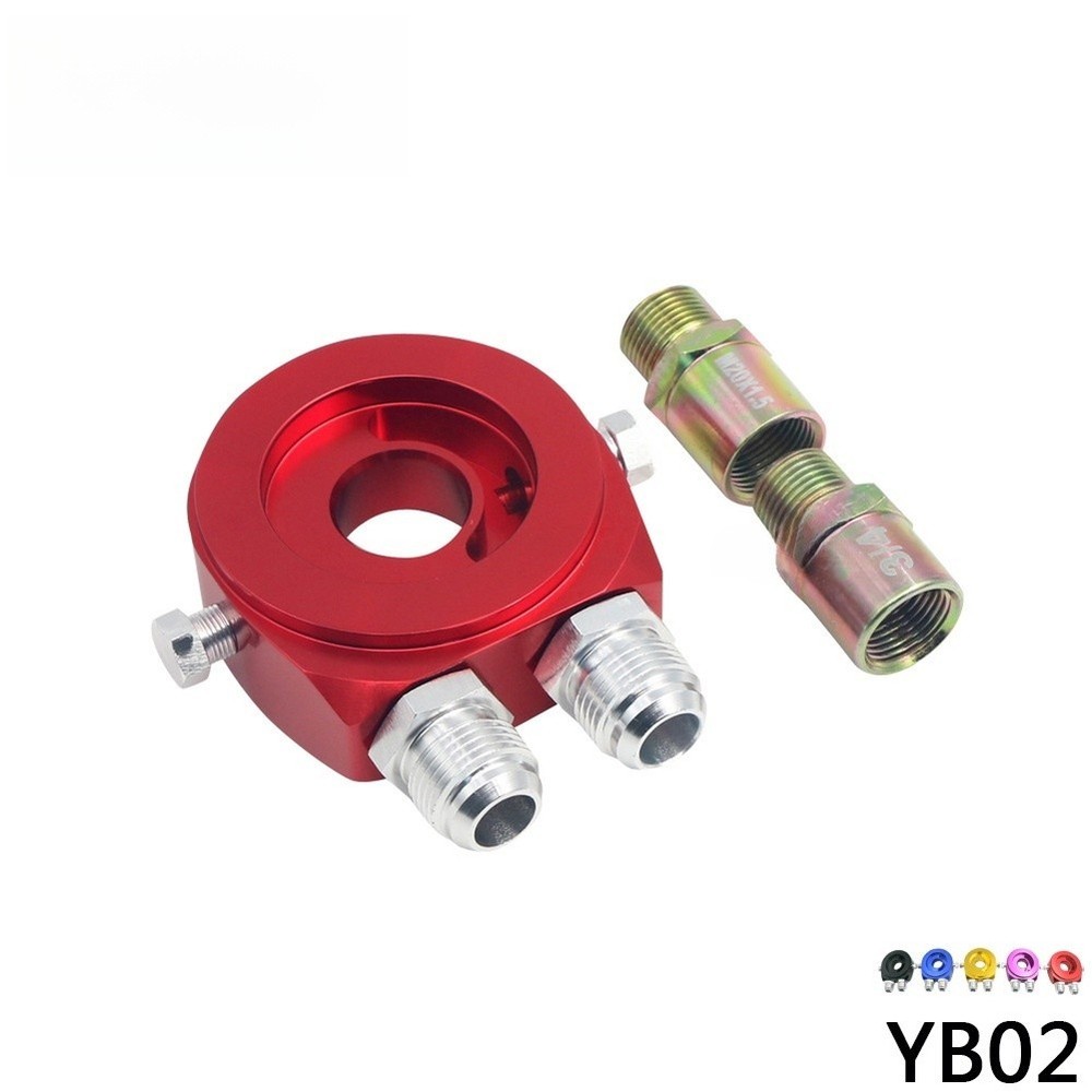 For Engine Oil Pressure and Temperature Sandwich Plate Adapter for Car Models