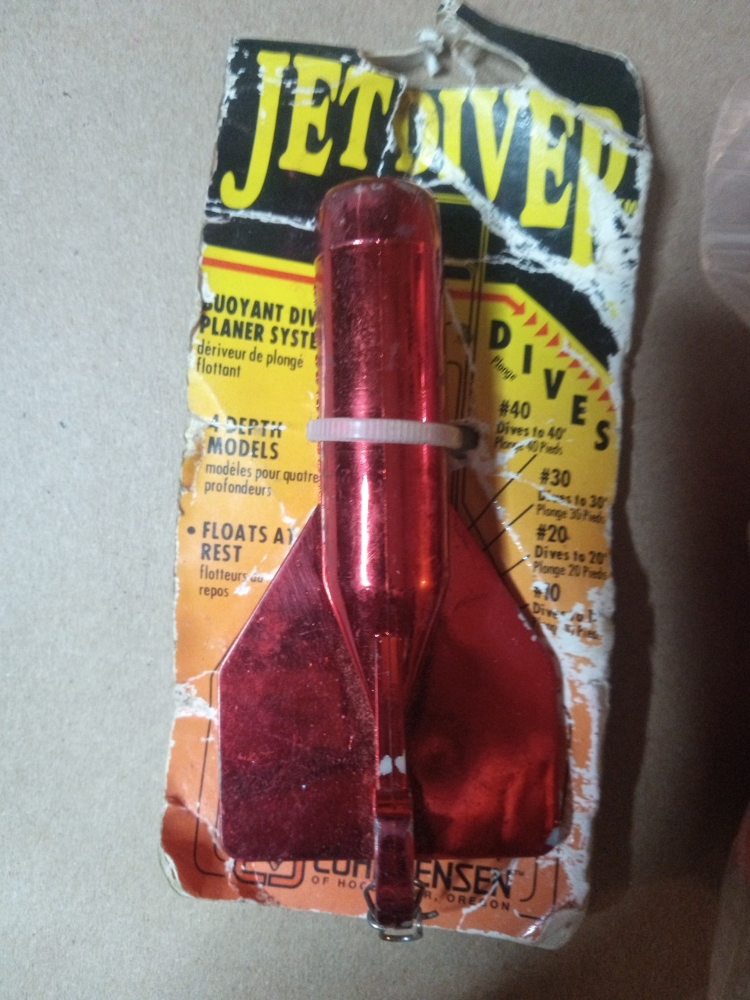 3" Prowler Planer Board X 2 & 1 Lurh Jensen Jet Diver