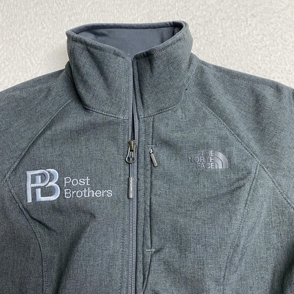 The North Face Jacket Womens Small Dark Gray Apex Bionic 2 WindWall Softshell