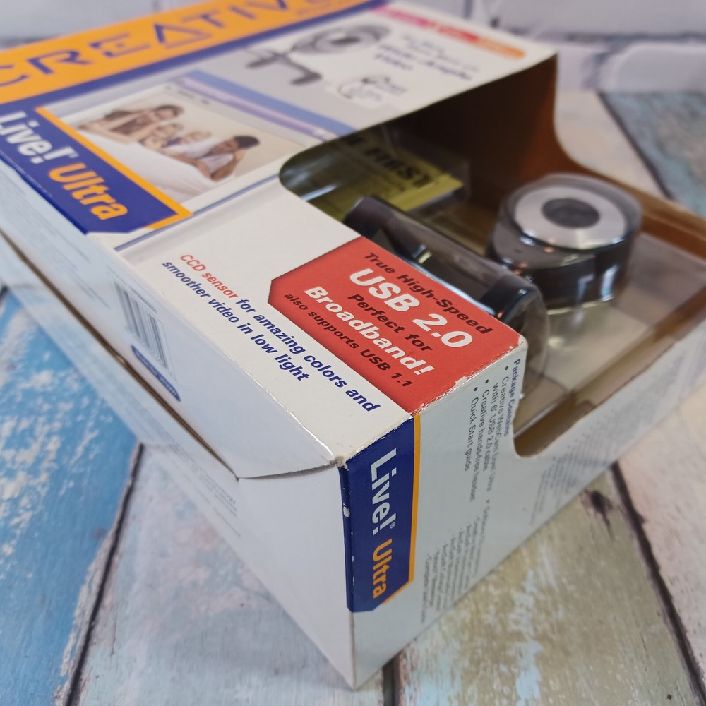 CREATIVE Live! Ultra Wide Angle Web Cam W/ Headset