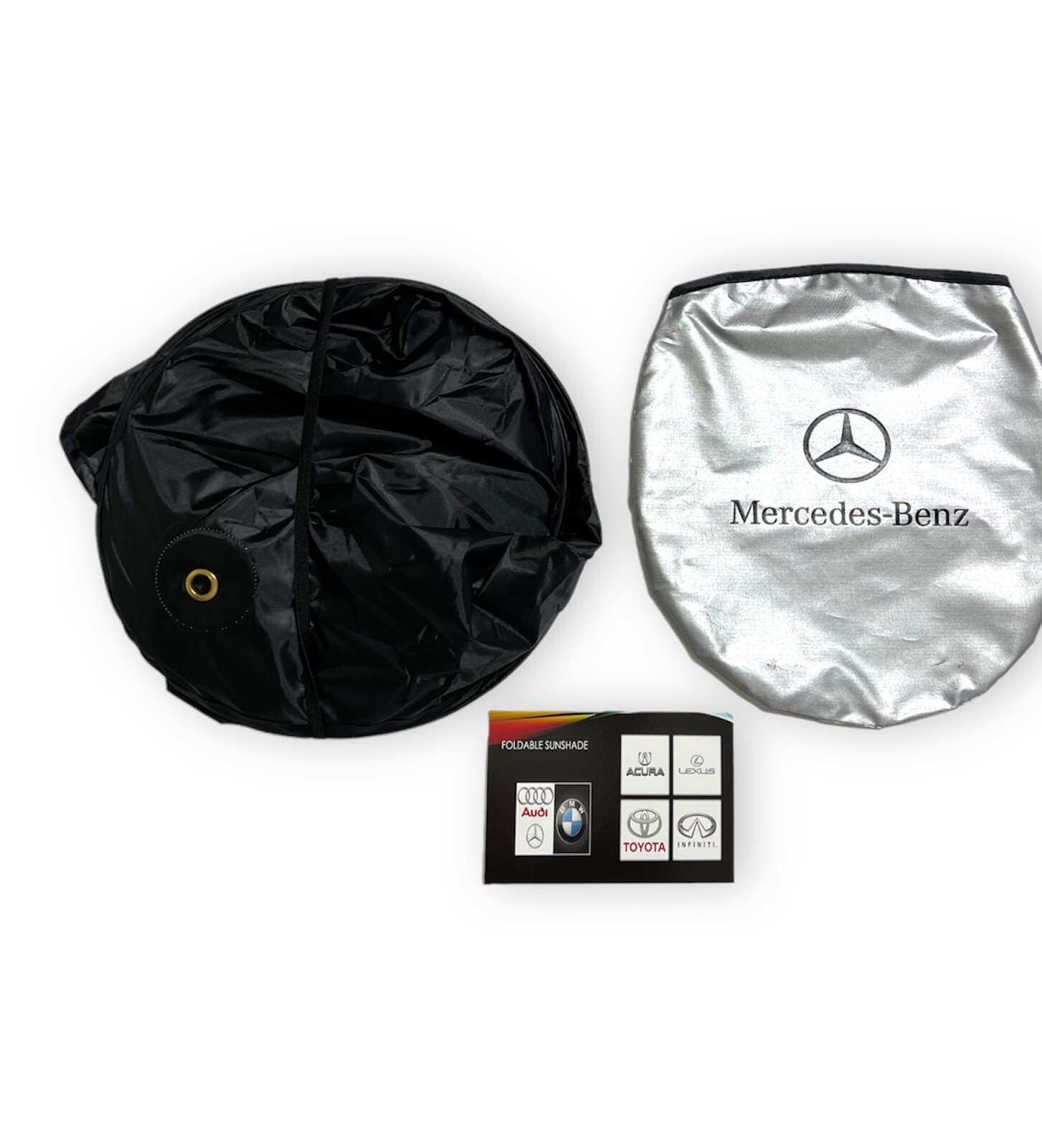 Mercedes Benz Sunshade Compatible with /Pivot System Front Windshield