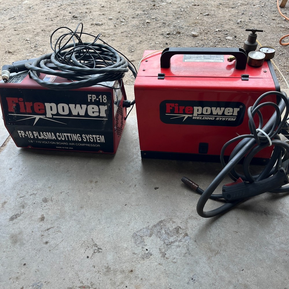 Firepower FP–18 Plasma Cutting System w/ All Connectors - NICE
