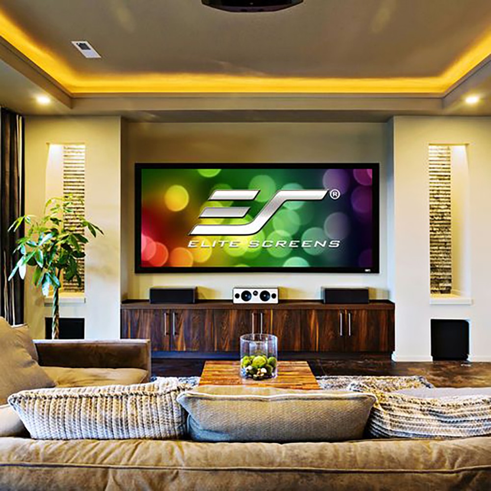 Elite Screens 158" (2.35:1) CineWhite UHD-B Sable Frame 2 Fixed Frame Screen