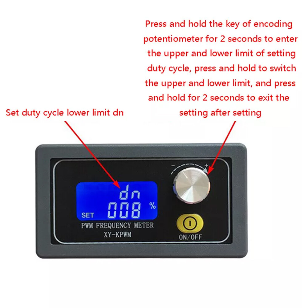 2x Signal Generator PWM Module Pulse Frequency Adjustable 1Hz-150KHz Square Wave
