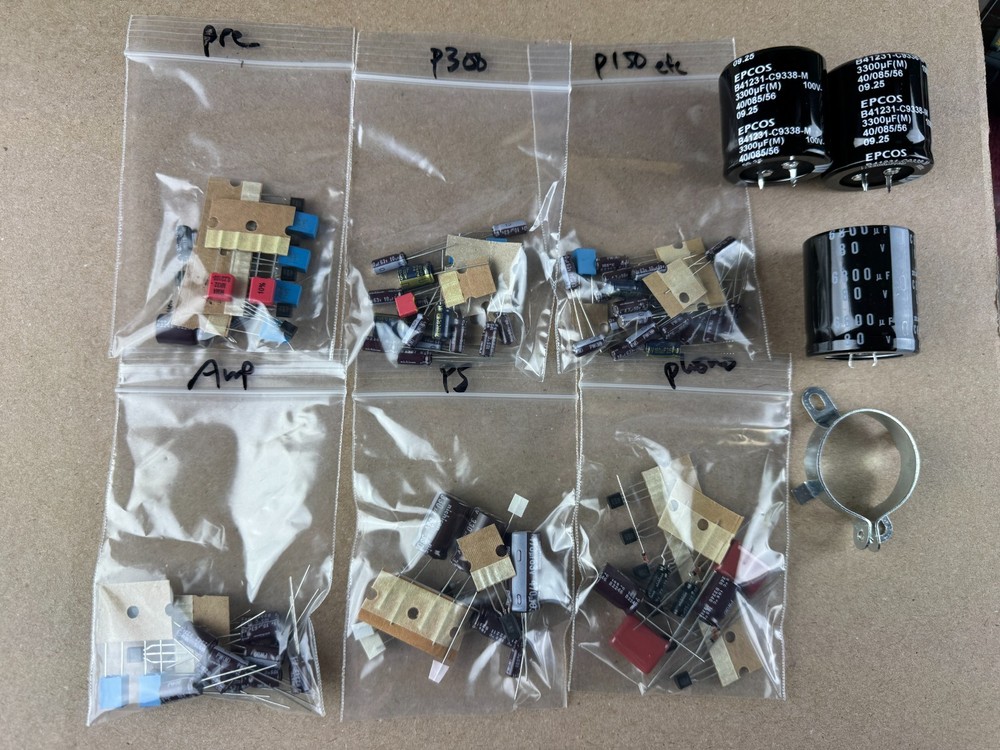 Marantz 2230 COMPLETE RECAP KIT includes All Boards Main Filter Capacitors