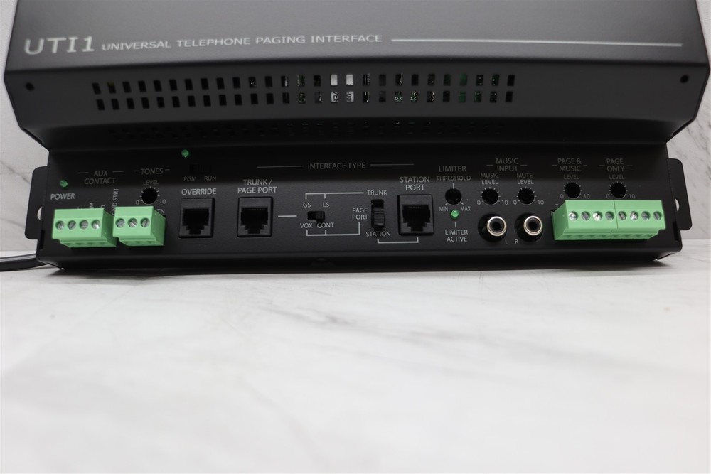 NEW Bogen Communications UTI1 Universal Telephone Paging Zone Systems Interface