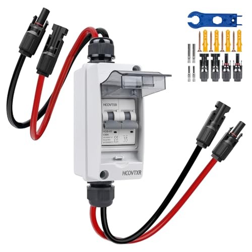 Solar Panel Disconnect Switch 30A 1000V DC PV Disconnect Switch 30Amp 1000VDC