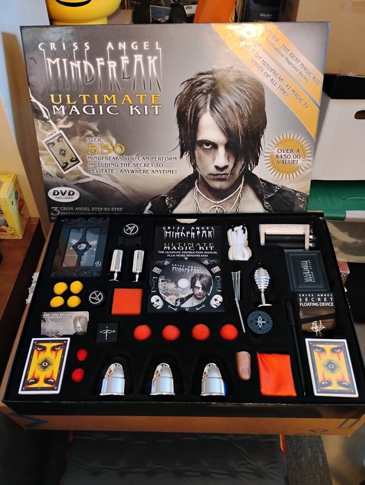 Criss Angel Mind Freak Ultimate Magic Kit Complete
