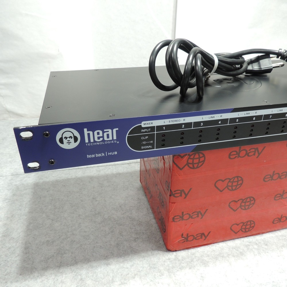 Hear Technologies | Hear Back Hub | HB-4PAK1-US | Rack Mountable