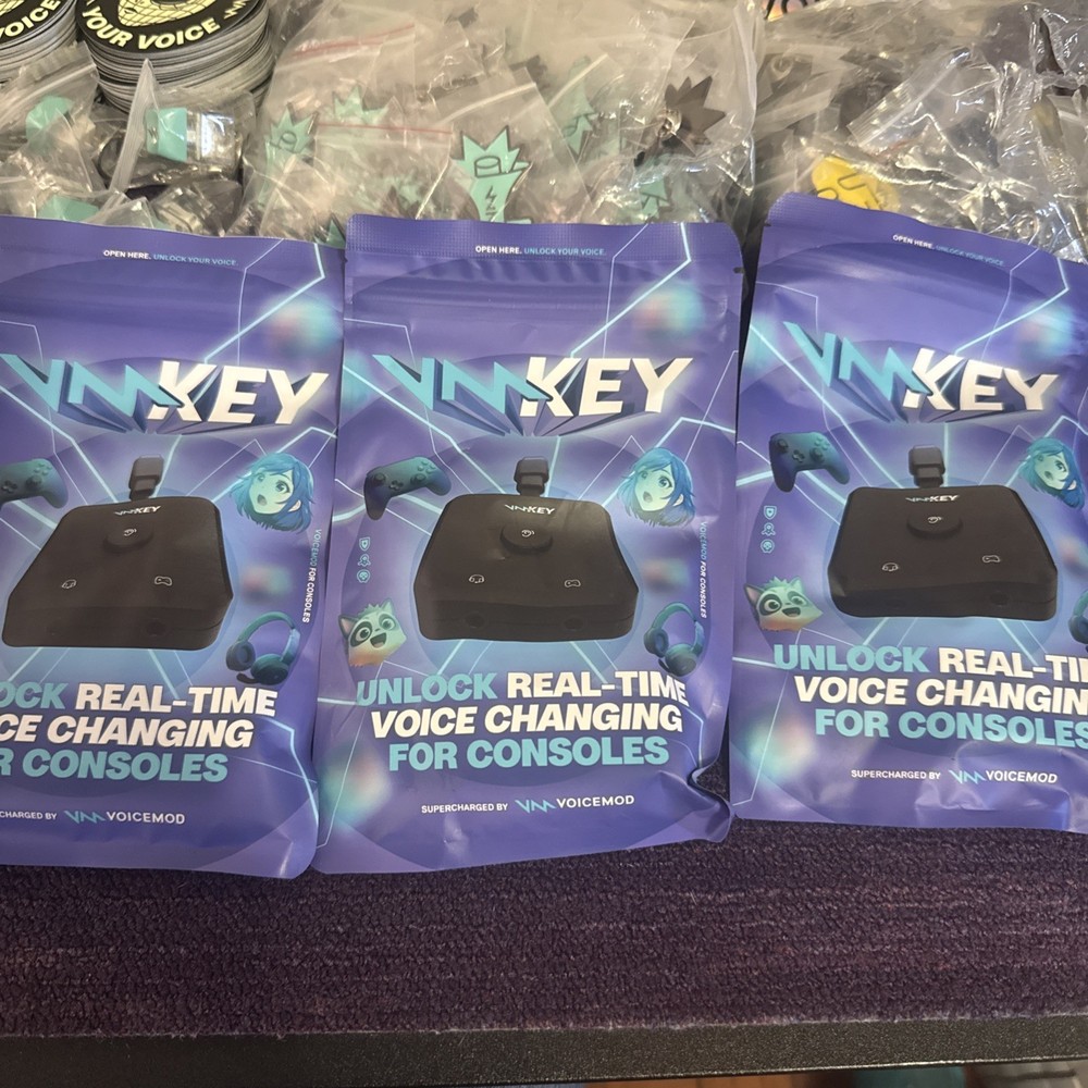 Console VM Key Real Time Voice Changing For Consoles. Three Packages.