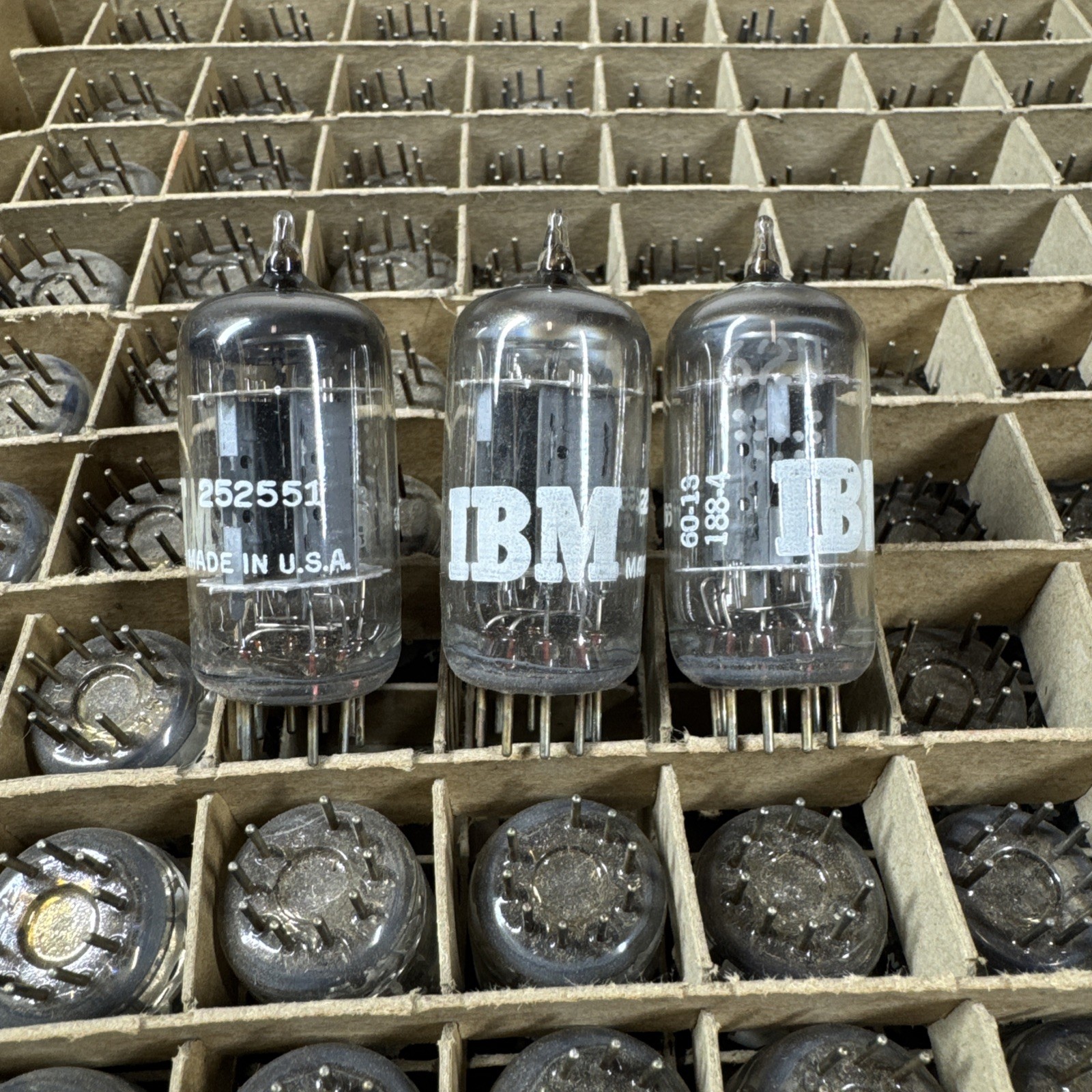IBM 6211 Vacuum Tubes 252551 USA New Old Stock Untested Pick Your Quantity