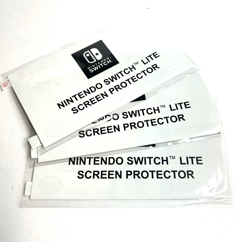 🔥3x Official RDS Clear Screen Protector for Nintendo Switch LITE Gaming Console