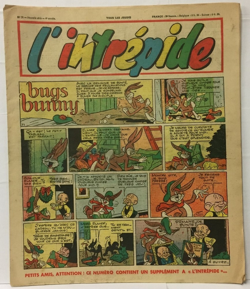 L’Intrepid Journal - Year 1951 - No 71