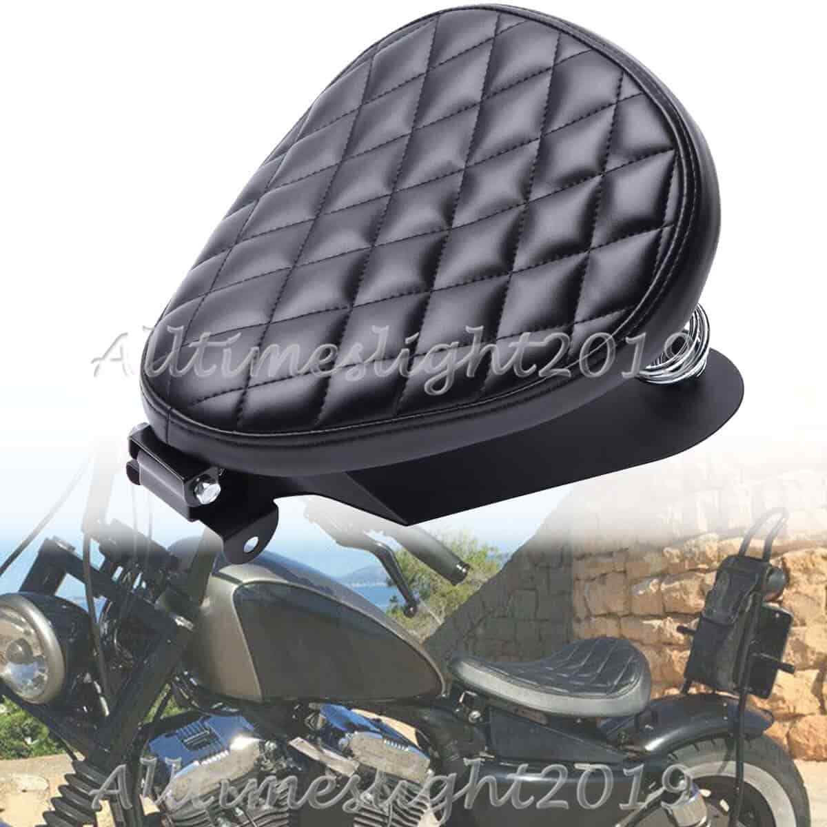 For Honda Rebel 250 CMX250C 300 500 Bobber Solo Seat Spring W/ Base Saddle US