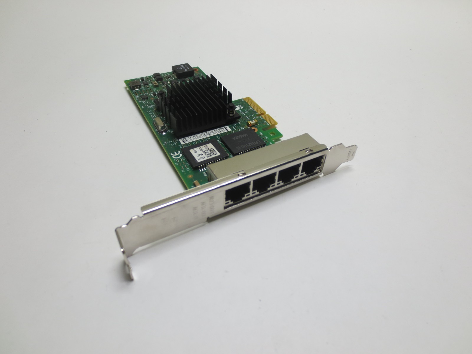 Dell Intel I350-T4 4-Port 1Gbps PCIe Network Interface Card 0X8DHT - Full Height