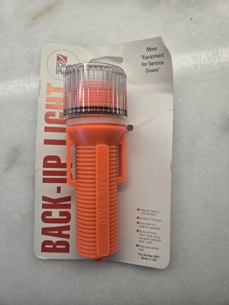 Dive Rite Back Up Light 6001