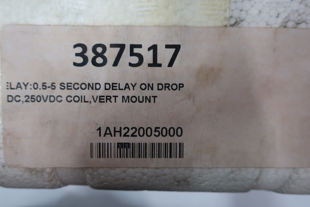 Agastat 7022SB Time Delay Relay 250v-dc 0.5-5sec