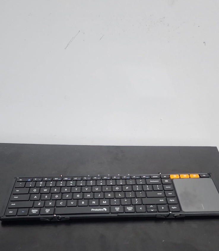 ProtoArc XK01 TP Foldable Keyboard Bluetooth with Touchpad New Open Box