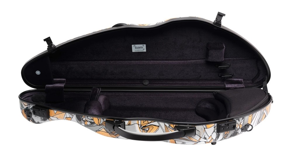 Bam Cube Hightech Slim Violin Case - Limited Edition - cub2000xln