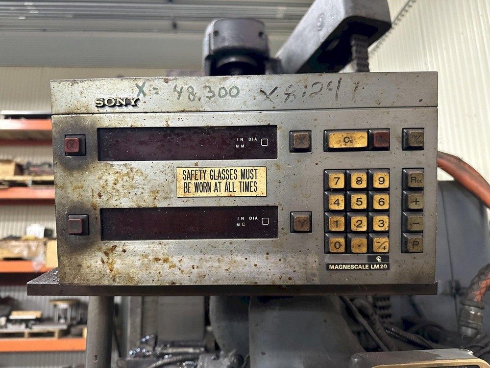 3" DEVLIEG 3B-48 HORIZONTAL BORING MILL. STOCK # 0255124