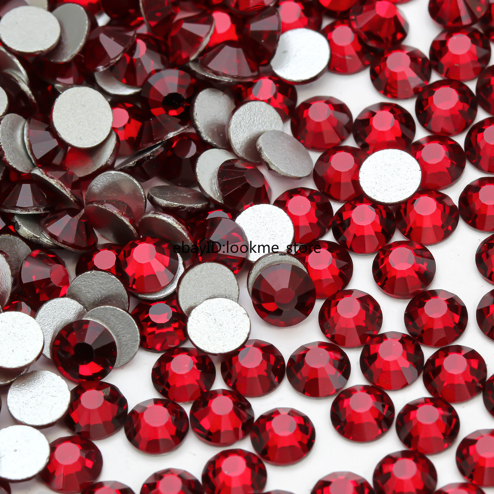 Non Hotfix Crystal Glass Rhinestones Flatback Nail Art Gems 3D Glitter Art Deco