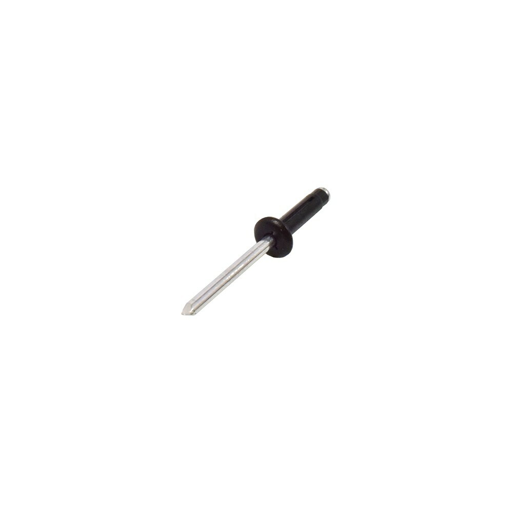 Box of 250 Exploding Black Finish 3/16" Dia. Small Head Aluminum Rivets